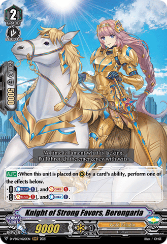 Knight of Strong Favors, Berengaria - D-VS02/020EN