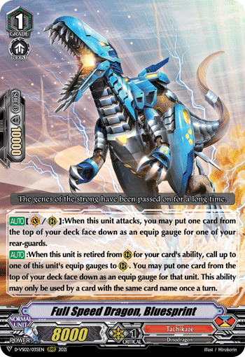 Full Speed Dragon, Bluesprint - D-VS02/035EN
