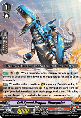 Full Speed Dragon, Bluesprint - D-VS02/035EN