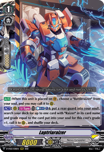 Laptriaraizer - D-VS02/038EN