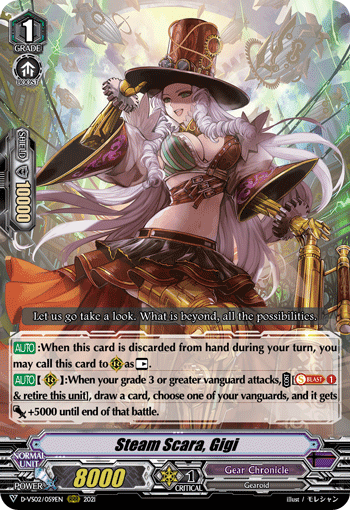 Steam Scara, Gigi - D-VS02/059EN