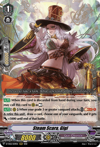 Steam Scara, Gigi - D-VS02/059EN