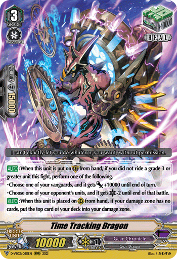 Time Tracking Dragon - D-VS02/060EN