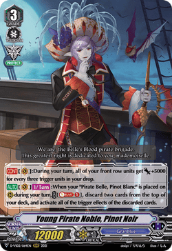 Young Pirate Noble, Pinot Noir - D-VS02/064EN