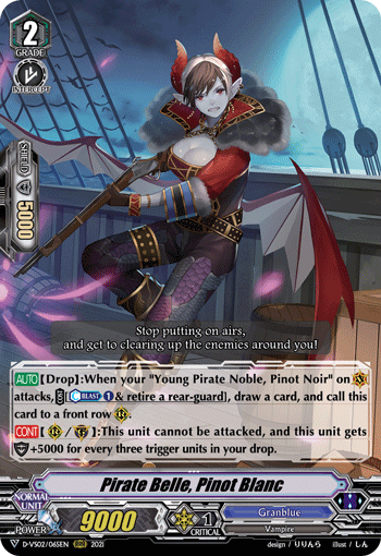 Pirate Belle, Pinot Blanc - D-VS02/065EN