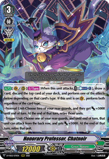 Honorary Professor, Chatnoir - D-VS02/071EN