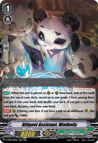 Diligent Assistant, Minibelly - D-VS02/075EN