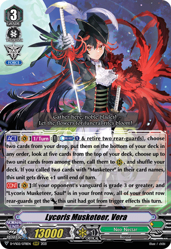Lycoris Musketeer, Vera - D-VS02/078EN