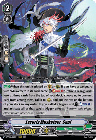 Lycoris Musketeer, Saul - D-VS02/079EN