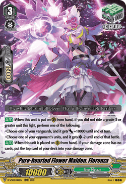 Pure-hearted Flower Maiden, Fiorenza - D-VS02/081EN