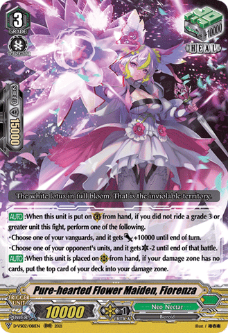 Pure-hearted Flower Maiden, Fiorenza - D-VS02/081EN