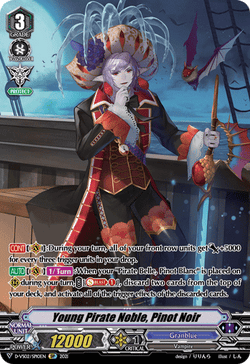 Young Pirate Noble, Pinot Noir (SP) - D-VS02/SP10EN