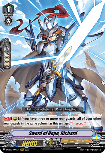 Sword of Hope, Richard - D-VS03/006EN