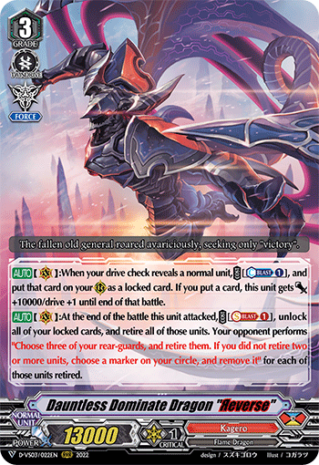 Dauntless Dominate Dragon "Яeverse" - D-VS03/022EN