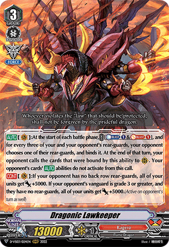 Dragonic Lawkeeper - D-VS03/024EN