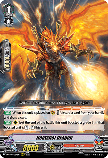 Heatshot Dragon - D-VS03/027EN