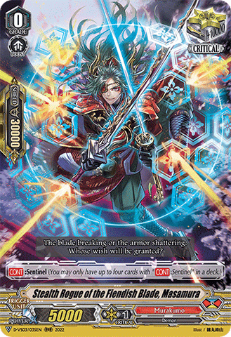 Stealth Rogue of the Fiendish Blade, Masamura - D-VS03/035EN