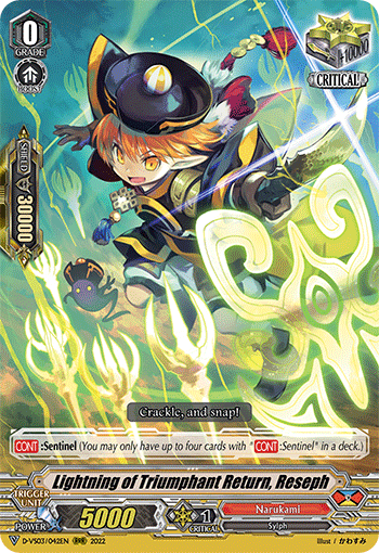Lightning of Triumphant Return, Reseph - D-VS03/042EN