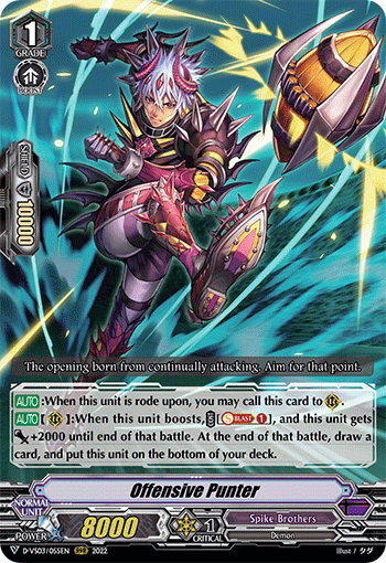 Offensive Punter - D-VS03/055EN
