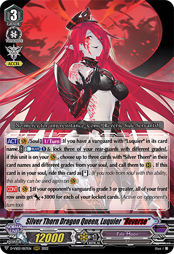 Silver Thorn Dragon Queen, Luquier "Яeverse" - D-VS03/057EN