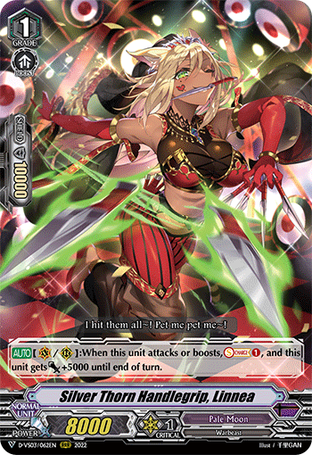 Silver Thorn Handlegrip, Linnea - D-VS03/062EN