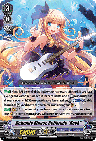 Detonate Singer, Refiarade "Rock" - D-VS03/064EN