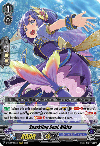 Sparkling Soul, Nikita - D-VS03/066EN