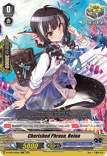 Cherished Phrase, Reina - D-VS03/070EN