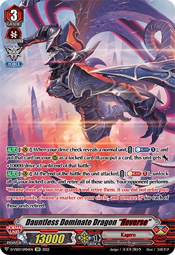 Dauntless Dominate Dragon "Яeverse" (SP) - D-VS03/SP04EN