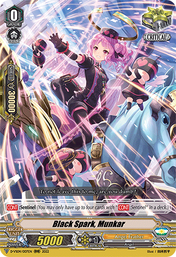 Black Spark, Munkar - D-VS04/007EN