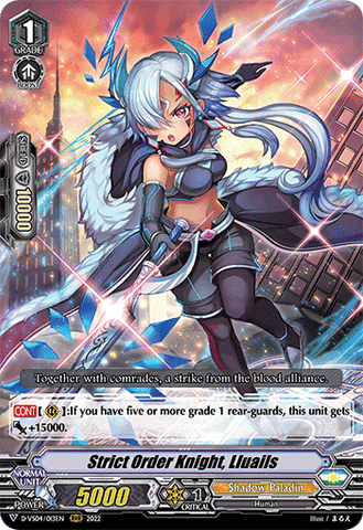 Strict Order Knight, Lluails - D-VS04/013EN