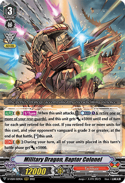 Military Dragon, Raptor Colonel - D-VS04/029EN