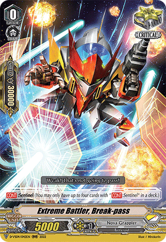 Extreme Battler, Break-pass - D-VS04/042EN