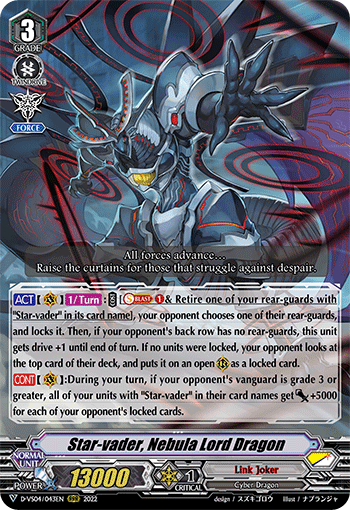 Star-vader, Nebula Lord Dragon - D-VS04/043EN