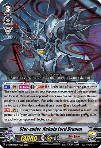 Star-vader, Nebula Lord Dragon - D-VS04/043EN
