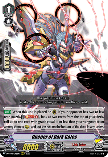 Opener of Dark Gates - D-VS04/048EN