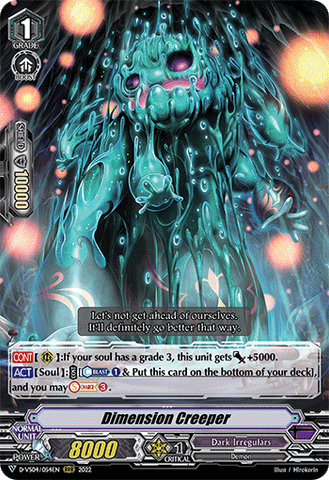 Dimension Creeper - D-VS04/054EN