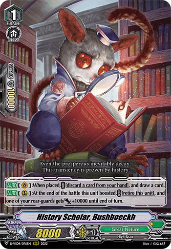 History Scholar, Bushboeckh - D-VS04/076EN