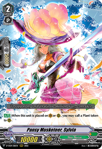 Pansy Musketeer, Sylvia - D-VS04/081EN