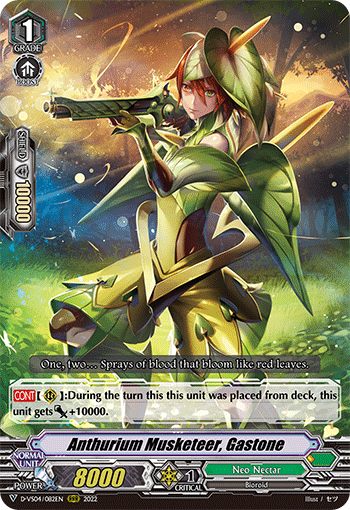 Anthurium Musketeer, Gastone - D-VS04/082EN