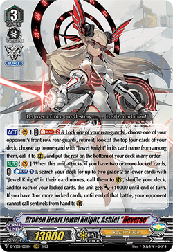 Broken Heart Jewel Knight, Ashlei "Яeverse" - D-VS05/001EN
