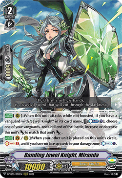 Banding Jewel Knight, Miranda - D-VS05/002EN