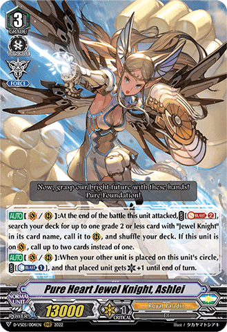Pure Heart Jewel Knight, Ashlei - D-VS05/004EN