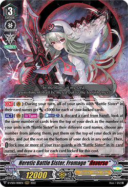 Heretic Battle Sister, Fromage "Яeverse" - D-VS05/008EN