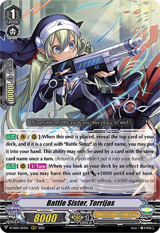 Battle Sister, Torrijas - D-VS05/013EN