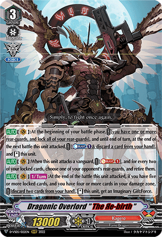 Dragonic Overlord "The Яe-birth" - D-VS05/022EN