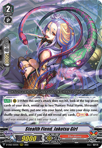 Stealth Fiend, Jakotsu Girl - D-VS05/033EN
