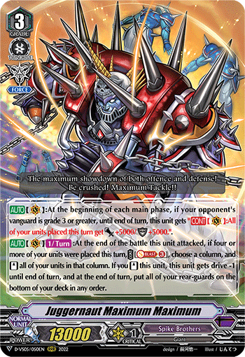 Juggernaut Maximum Maximum - D-VS05/050EN