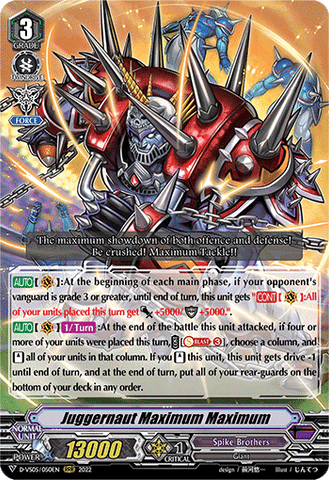 Juggernaut Maximum Maximum - D-VS05/050EN
