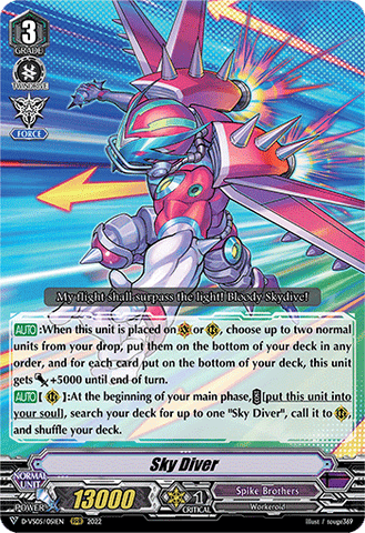 Sky Diver - D-VS05/051EN